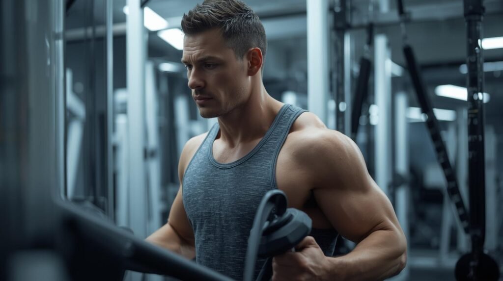 Disciplina x Motivação: Qual Importa Mais? 3 man training consistency routine gym minimal